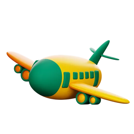 Plane  3D Icon