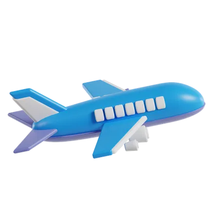 Plane  3D Icon