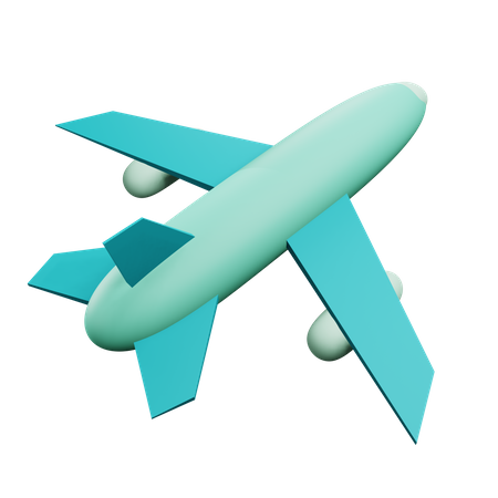 Plane  3D Icon