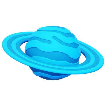 Planet  3D Icon