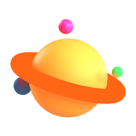 Planet  3D Icon