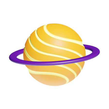 Planet  3D Icon