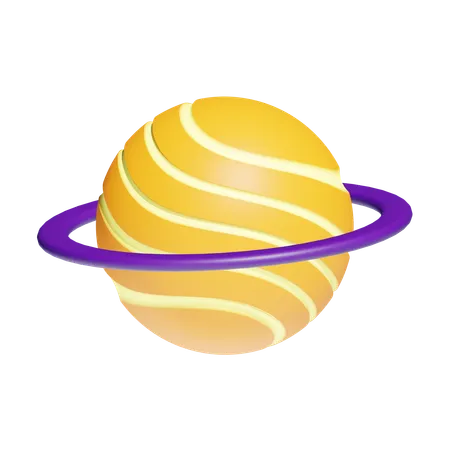 Planet  3D Icon