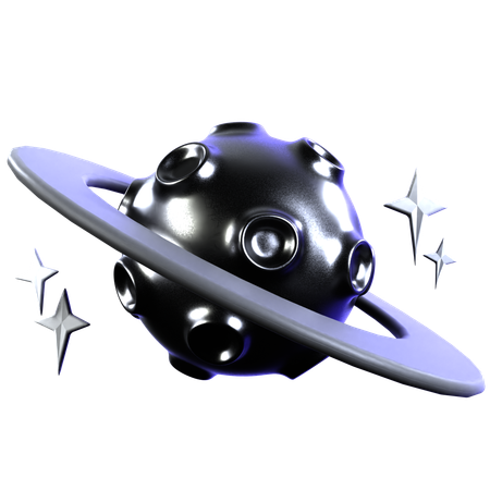 Planet  3D Icon