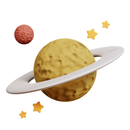 Planet  3D Icon