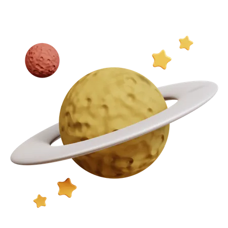 Planet  3D Icon