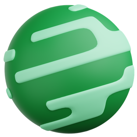 Planet  3D Icon