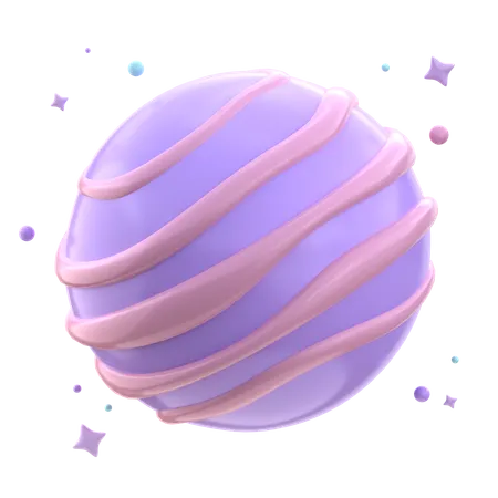 Planet  3D Icon