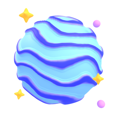 Planet  3D Icon