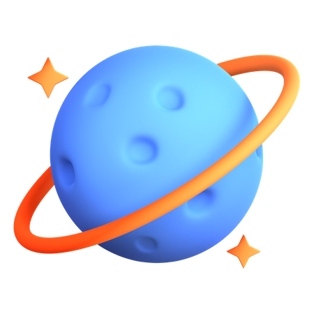 Planet  3D Icon