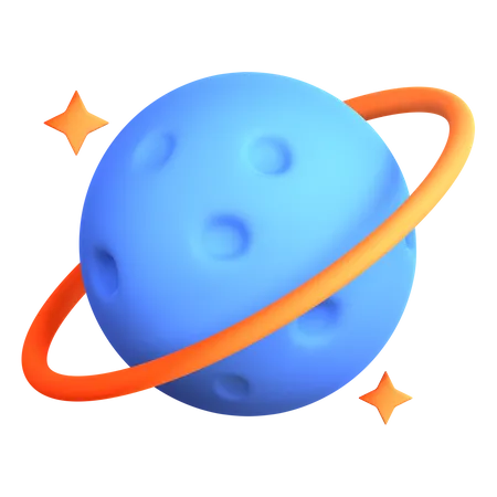 Planet  3D Icon