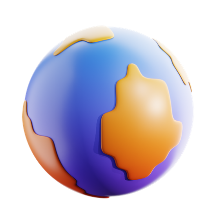 Planet  3D Icon