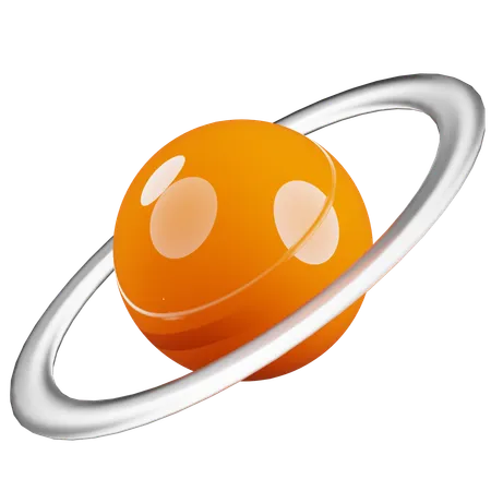 Planet  3D Icon