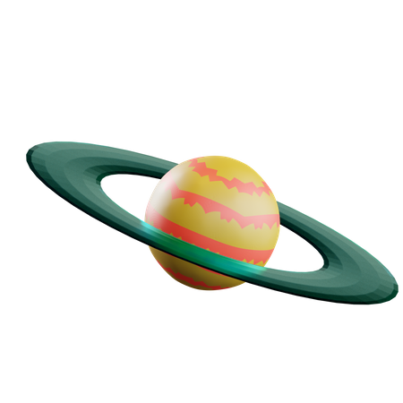 Planet  3D Icon