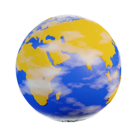 Planet Earth  3D Illustration