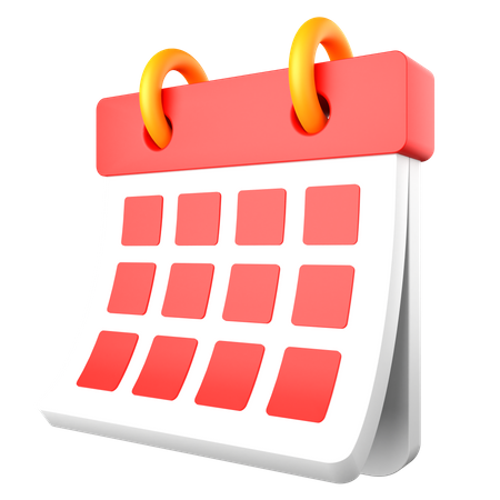 Calendrier du planificateur  3D Icon