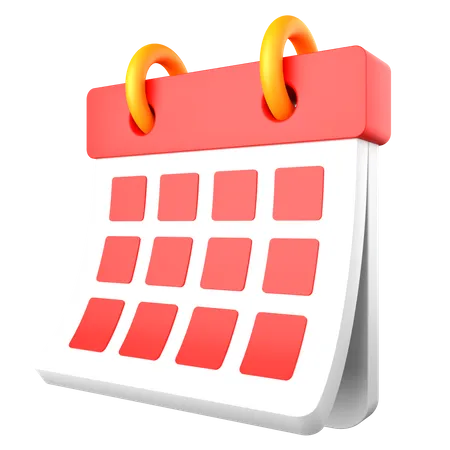 Calendrier du planificateur  3D Icon