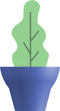 Plant  3D Illustration