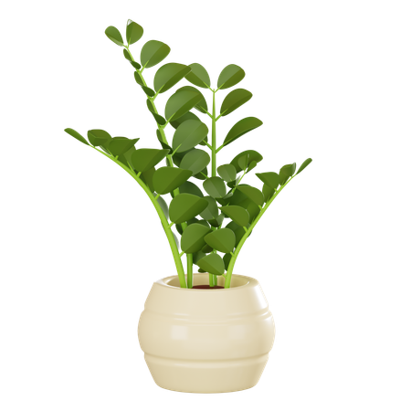 Plant Pot  3D Icon