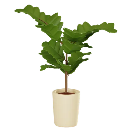 Plant Pot  3D Icon