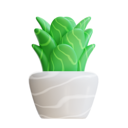 Plant Pot  3D Icon