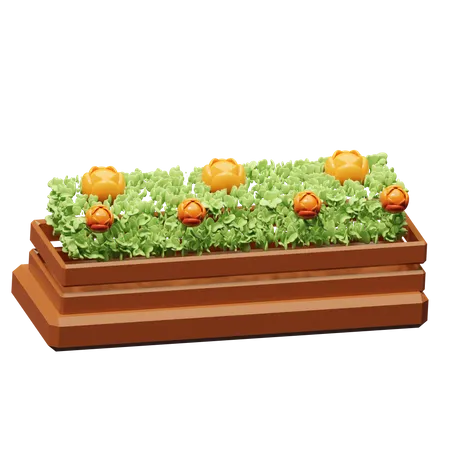 Plant Pot  3D Icon