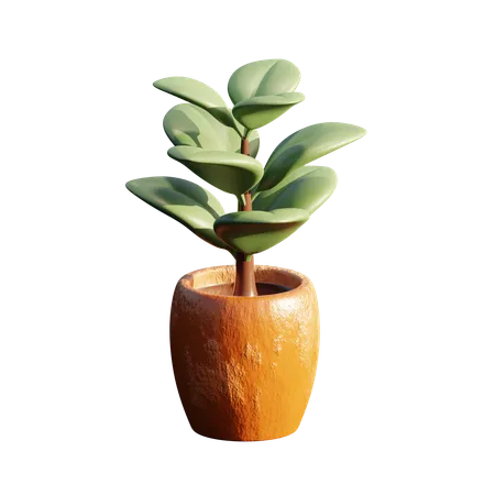 Plant Pot  3D Icon