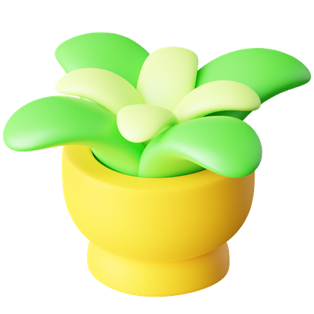 Plant Pot  3D Icon