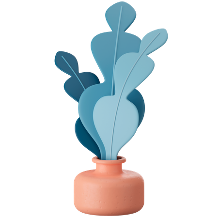 Plant Pot  3D Icon