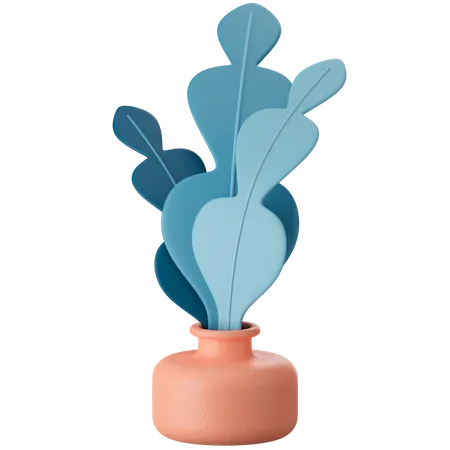 Plant Pot  3D Icon