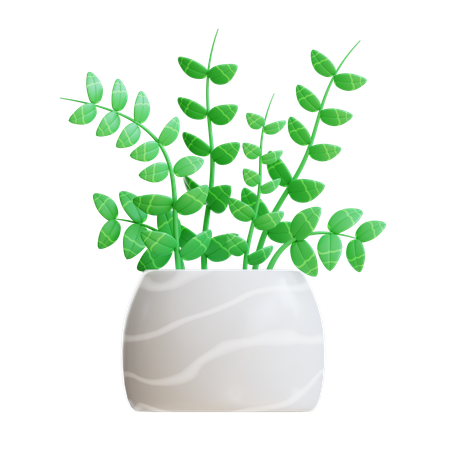 Plant Pot  3D Icon