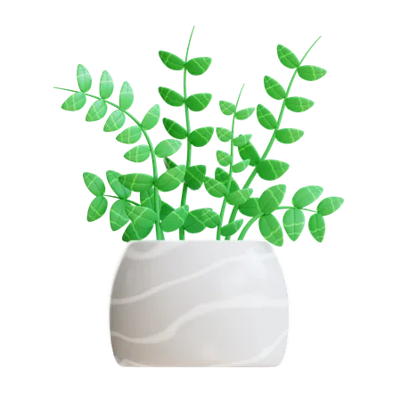 Plant Pot  3D Icon