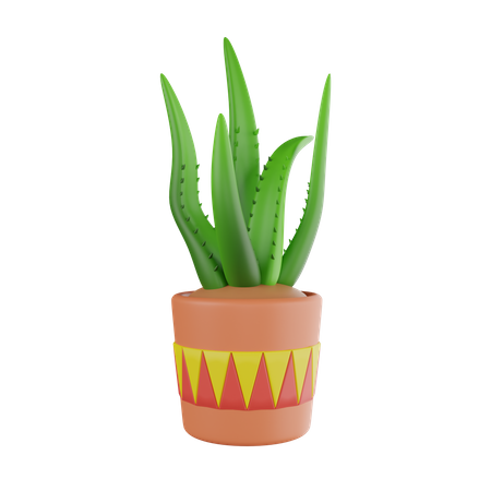 Plant Pot  3D Icon