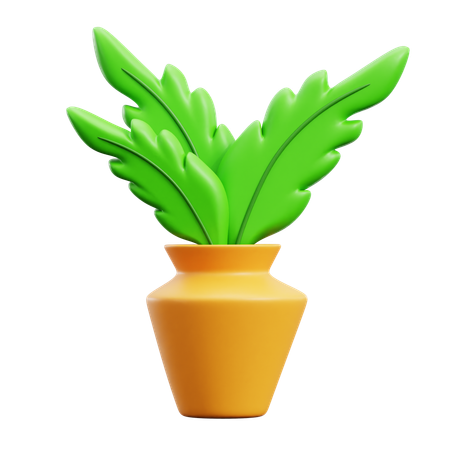 Plant Pot  3D Icon