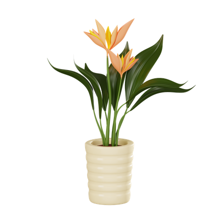 Plant Pot  3D Icon