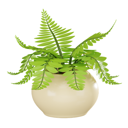 Plant Pot  3D Icon