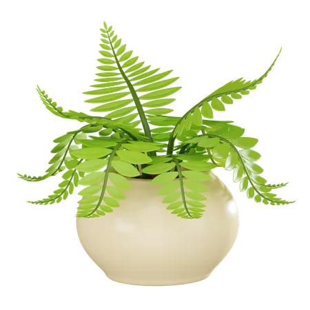 Plant Pot  3D Icon