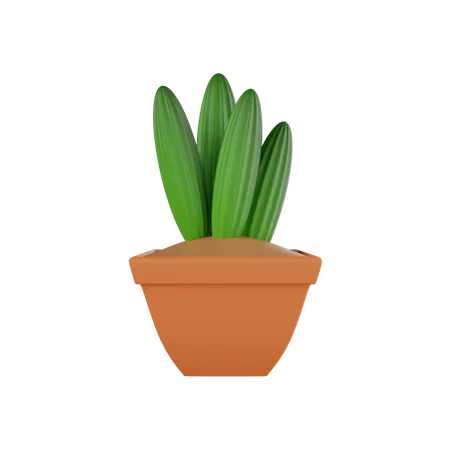 Plant Pot  3D Icon