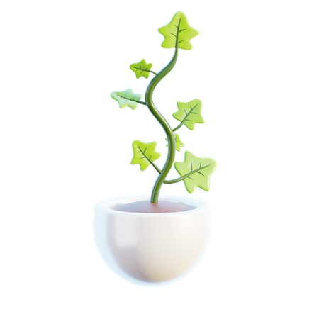 Plant Pot  3D Icon