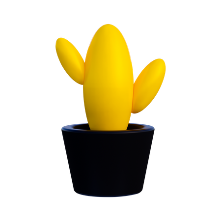 Plant Pot  3D Illustration