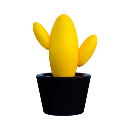 Plant Pot  3D Illustration