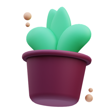 Planta de casa  3D Icon