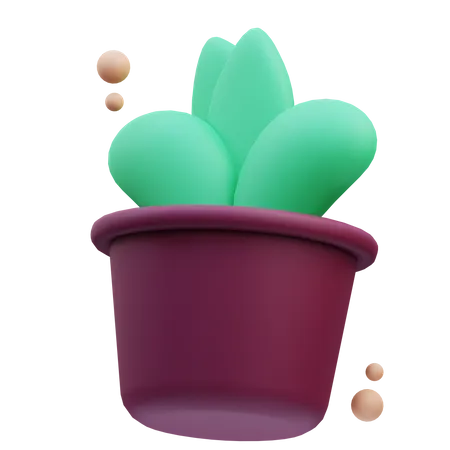 Planta de casa  3D Icon