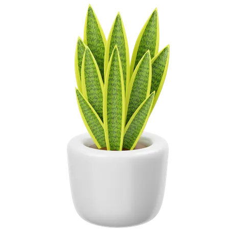 Planta serpiente  3D Icon