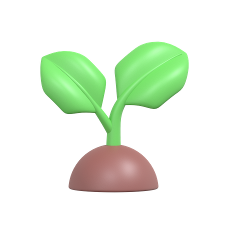 Planta verde  3D Icon