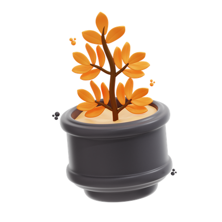 Plante décorative  3D Icon