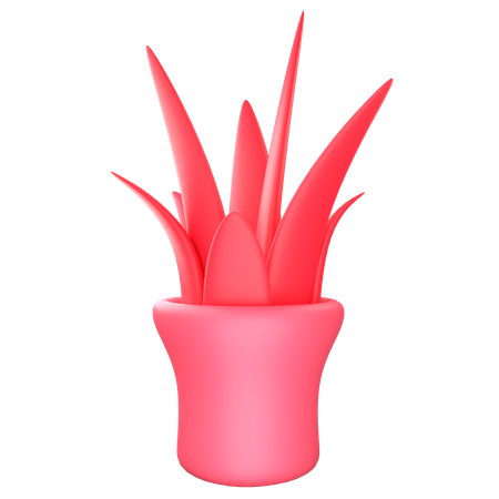 Plante en pot  3D Icon