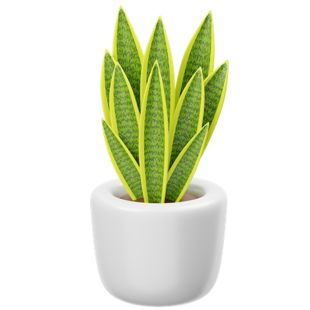 Plante serpent  3D Icon