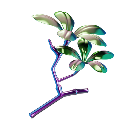 Plants Branches  3D Icon