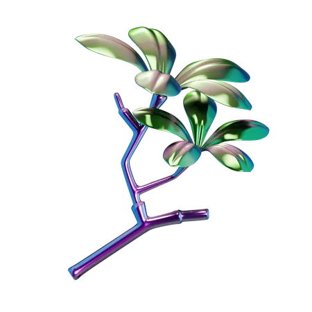 Plants Branches  3D Icon